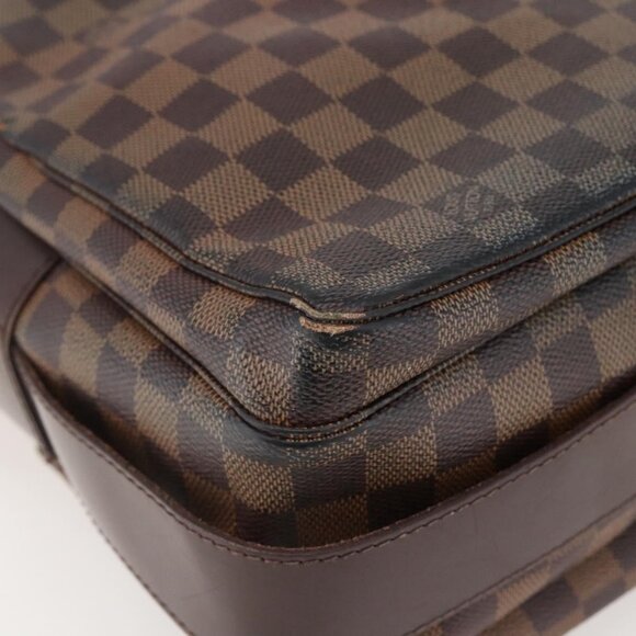 Authentic LOUIS VUITTON Damier Ebene Naviglio Shoulder Bag N45255 LV - Picture 8 of 16